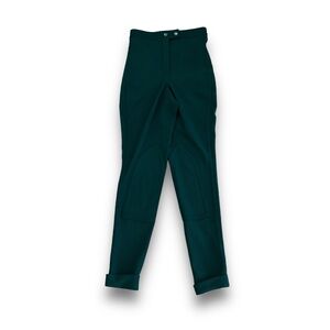 Vintage Express Tricot Heavy Stretch Corduroy Double Knee Pants Green Size Small